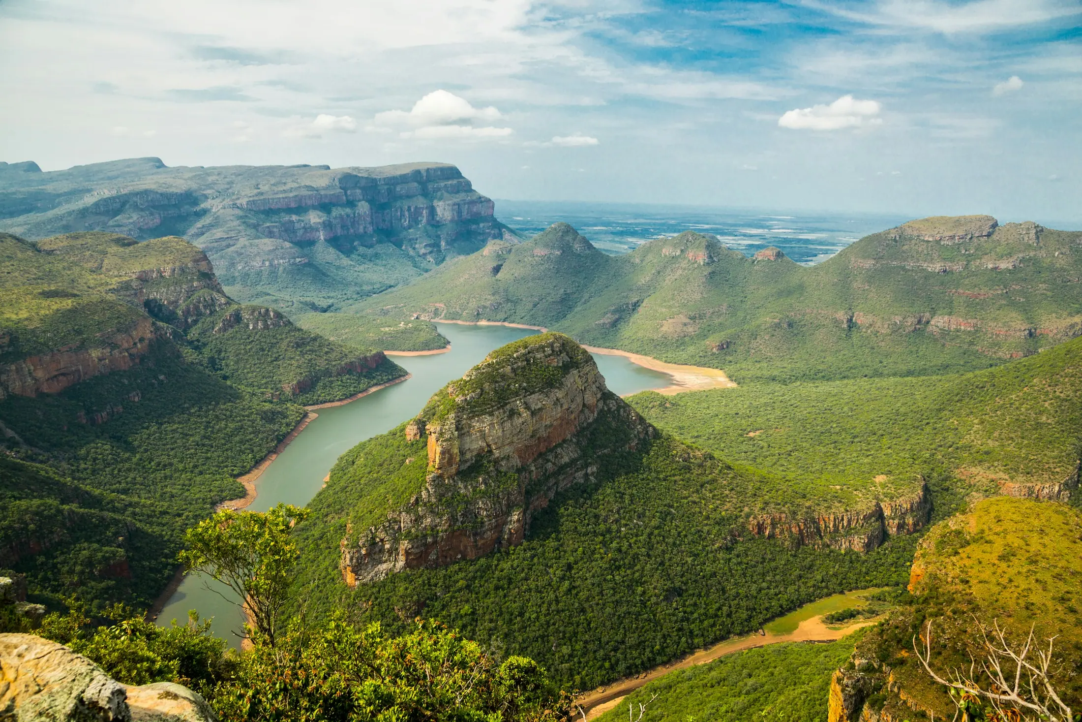 Blyde River Canyon and the Three Rondavels on the Panorama Route